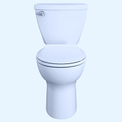American Standard Cadet 3 Right Height 2-piece 1.28 GPF Single Flush Round  Toilet in White, Seat Included 3377128ST.020 - The Home Depot